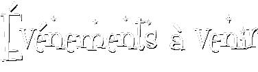 Événements à venir